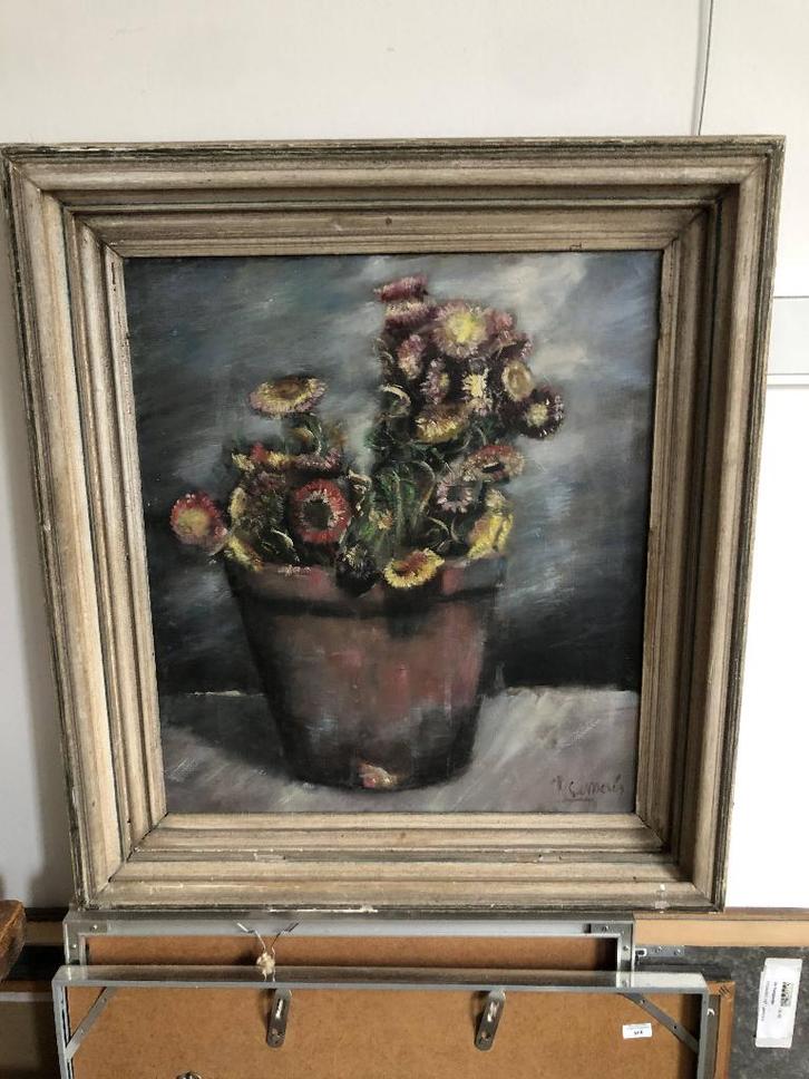 Bloemstilleven Jacques Le Mair, Antiek en Kunst, Kunst | Schilderijen | Klassiek, Ophalen