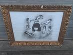 lithographie femme nue signe ben genaux, Antiek en Kunst, Ophalen of Verzenden