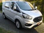 Ford Transit Custom 2.0TDCi *300S*131pk*DUBB.CABINE*GARANTIE, Auto's, Stof, 2500 kg, 6 deurs, https://public.car-pass.be/vhr/e3b41c51-15ae-46a7-b48b-75bd7c040d22
