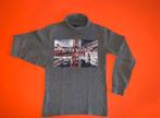 River Woods 8ans grijs t-shirt met col en lange mouwen, Ophalen of Verzenden, Zo goed als nieuw