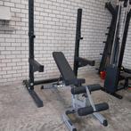 Explode Squat Rack + Body Solid  heavy-duty Adjustable Bench, Ophalen, Zo goed als nieuw, Armen