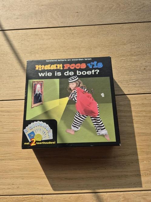 Zwijsen - Spel - Maan Roos Vis - Waar is de Boef, Enfants & Bébés, Jouets | Éducatifs & Créatifs, Comme neuf, Enlèvement