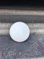Ronde plafondlamp, Huis en Inrichting, Ophalen, Gebruikt, Glas