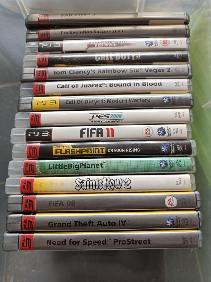 15 spelen Playstation 3, Consoles de jeu & Jeux vidéo, Jeux | Sony PlayStation 3, Comme neuf, Enlèvement ou Envoi