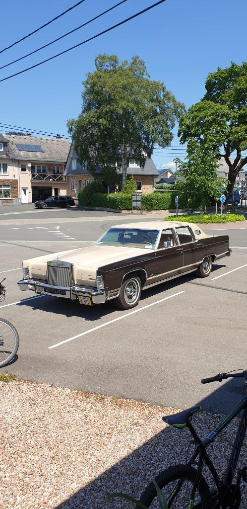 Ford Lincoln 1979 Continental, Auto's, Oldtimers, Particulier, Airconditioning, Cruise Control, Elektrische koffer, Elektrische buitenspiegels