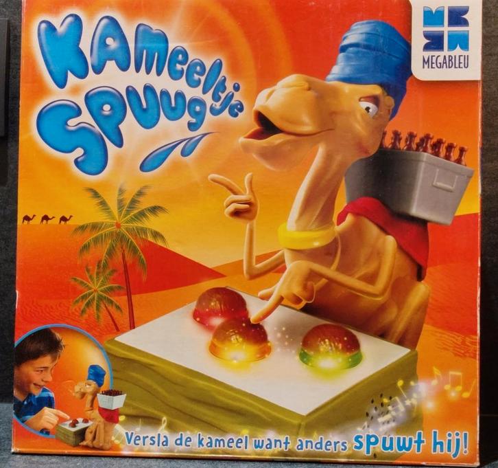 Kameeltje Spuug, Hobby en Vrije tijd, Gezelschapsspellen | Bordspellen, Zo goed als nieuw, Ophalen