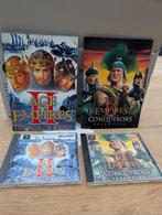 Age of Empires II (PC) + Conquerors, Games en Spelcomputers, Games | Pc, Ophalen, Zo goed als nieuw, Simulatie