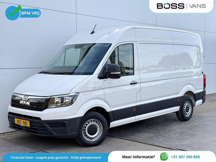 MAN TGE 3.140 2.0 TDI L3H3 Airco Cruise Control Trekhaak Car, Auto's, Bestelwagens en Lichte vracht, Bedrijf, Te koop, ABS, Achteruitrijcamera