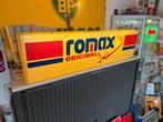 romax uitlaten oude reclame lichtbak, Verzamelen, Ophalen, Gebruikt, Lichtbak of (neon) lamp