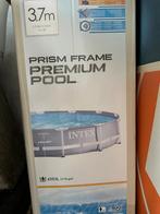 zwembad Intex Prism Frame Premium + filterpomp + ..., Jardin & Terrasse, Piscines, Comme neuf, 300 cm ou plus, 200 à 400 cm, Rond