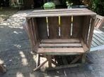 Houten bakken 57cm op 37,5cm, Doe-het-zelf en Bouw, Kratten en Dozen, Ophalen, Zo goed als nieuw