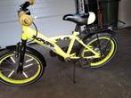 Kinderfiets fluo geel, Fietsen en Brommers, Ophalen, Gebruikt