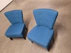 LOUNGE ZETELS 2 STUKS, Ophalen, Zo goed als nieuw, Eenpersoons, Stof