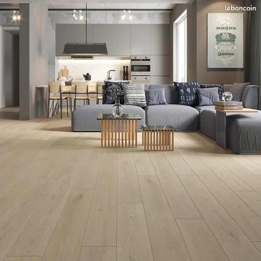 Parquet PVC neuf à coller, Doe-het-zelf en Bouw, Vloerdelen en Plavuizen, Nieuw, Parket, Ophalen