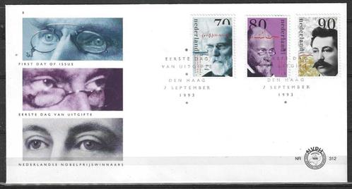 Nederland 1993 - Yvert 1449-1451 - F.D.C. NVPH 312 (ST), Timbres & Monnaies, Timbres | Pays-Bas, Affranchi, Envoi