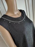 leuke maxi blouse , gilet , golf, Verzenden, Zo goed als nieuw, Zwart, Shirt of Top