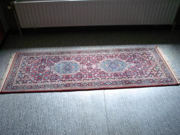 Handgeknoopt tapijt 2.10x0.73 beschikbaar voor biedingen