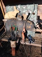 Traditionele boog met pijlen en 3D target, Ophalen, Pijlen