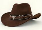 Cowboyhoed Metallic Dubbelgeknoopte Stierenkop Riem (Nieuw), Kleding | Heren, Hoeden en Petten, Ophalen, Nieuw