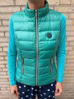 Prachtige dunne appelblauwzeegroene bodywarmer van s. Oliver, Enlèvement ou Envoi, Taille 36 (S), Comme neuf, S.Oliver