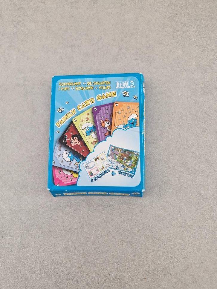 kaartspel De smurfen, Hobby en Vrije tijd, Gezelschapsspellen | Kaartspellen, Een of twee spelers, Drie of vier spelers, Vijf spelers of meer