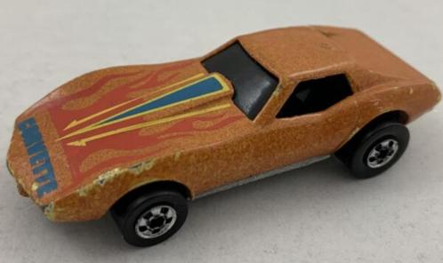 Hot Wheels Corvette Stingray 1976 Color Racers Changers 1988, Hobby en Vrije tijd, Modelauto's | Overige schalen, Gebruikt, Ophalen of Verzenden