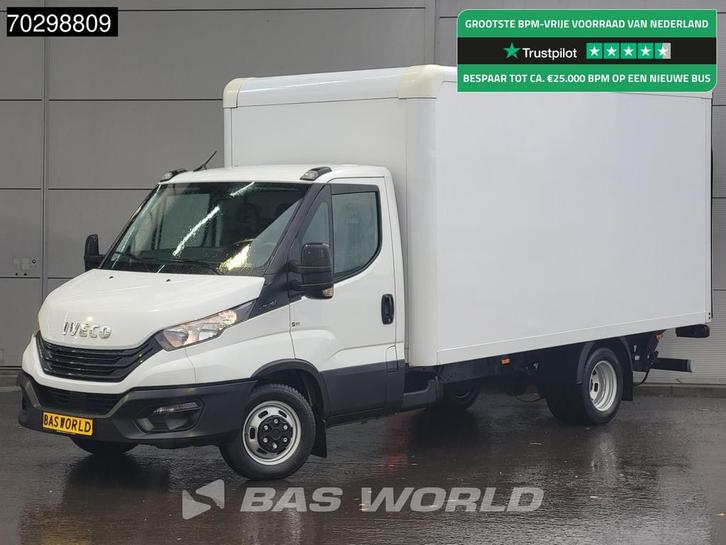 Iveco Daily 35C16 Laadklep Dubbellucht Bakwagen 160PK Airco, Auto's, Bestelwagens en Lichte vracht, Bedrijf, Te koop, Airconditioning