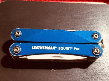Retired Leatherman RARE SQUIRT PS4 IMBUS !!! BLUE USED (268_ beschikbaar voor biedingen
