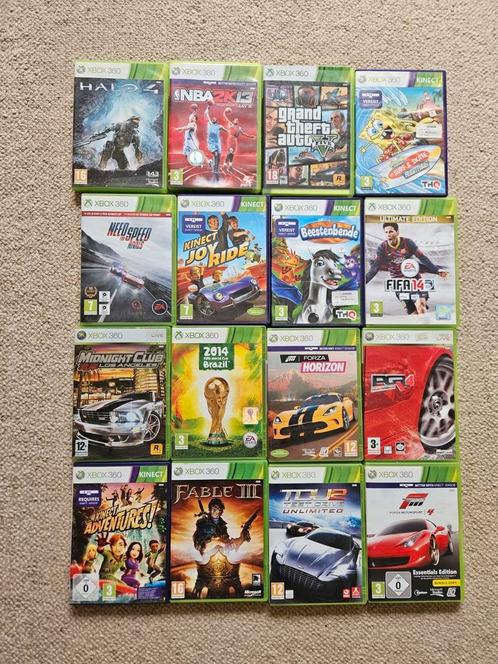 Pakket 16 x360 games, Games en Spelcomputers, Games | Xbox 360, Gebruikt, Ophalen of Verzenden