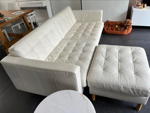 Landskrona leather sofa / canapé en cuir, Maison & Meubles, Canapés | Sofas & Chaises Longues, Utilisé, Autres dimensions, Cuir