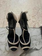 T 41,5 Superbes chaussures sandale  chic Lauren Ralph Lauren, Ophalen of Verzenden, Zo goed als nieuw, Zwart
