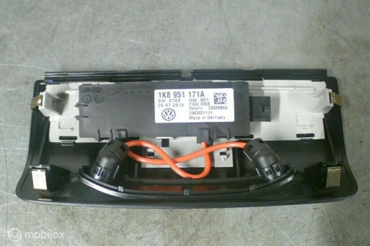 Ultrasoonsensor Alarmmodule 1K8951171A VW Polo 6R ('09-'14), Autos : Pièces & Accessoires, Électronique & Câbles, Utilisé, Enlèvement ou Envoi