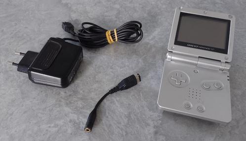 Gameboy Advance SP + Flash Cart met 10 Games, Consoles de jeu & Jeux vidéo, Consoles de jeu | Nintendo Game Boy, Utilisé, Game Boy Advance SP