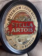 Stella Artois spiegel, Ophalen of Verzenden, Zo goed als nieuw, Reclamebord, Plaat of Schild, Stella Artois