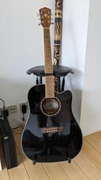 Washburn gitaar HD10SCEB, Klassieke of Spaanse gitaar, Zo goed als nieuw, Ophalen