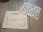 Telegram van 1943, mooie staat, Verzamelen, Ophalen of Verzenden