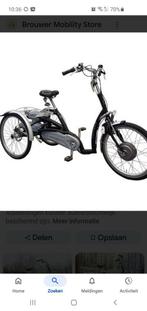 Van raam Driewielfiets mindervalide fiets, Fietsen en Brommers, Fietsen | Driewielfietsen, Ophalen, Zo goed als nieuw