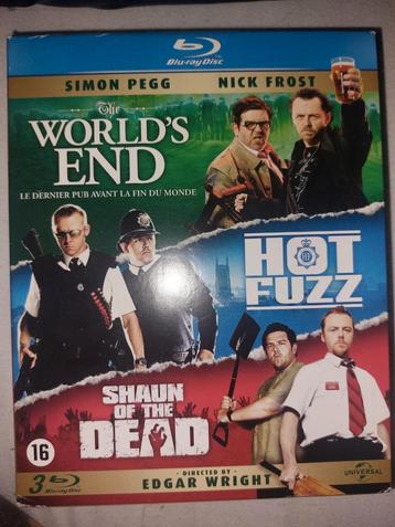 Shaun of the dead / Hot Fuzz / Worlds end Blu-ray Box  beschikbaar voor biedingen