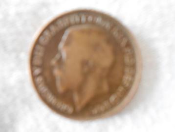oude munt one penny 1919 beschikbaar voor biedingen