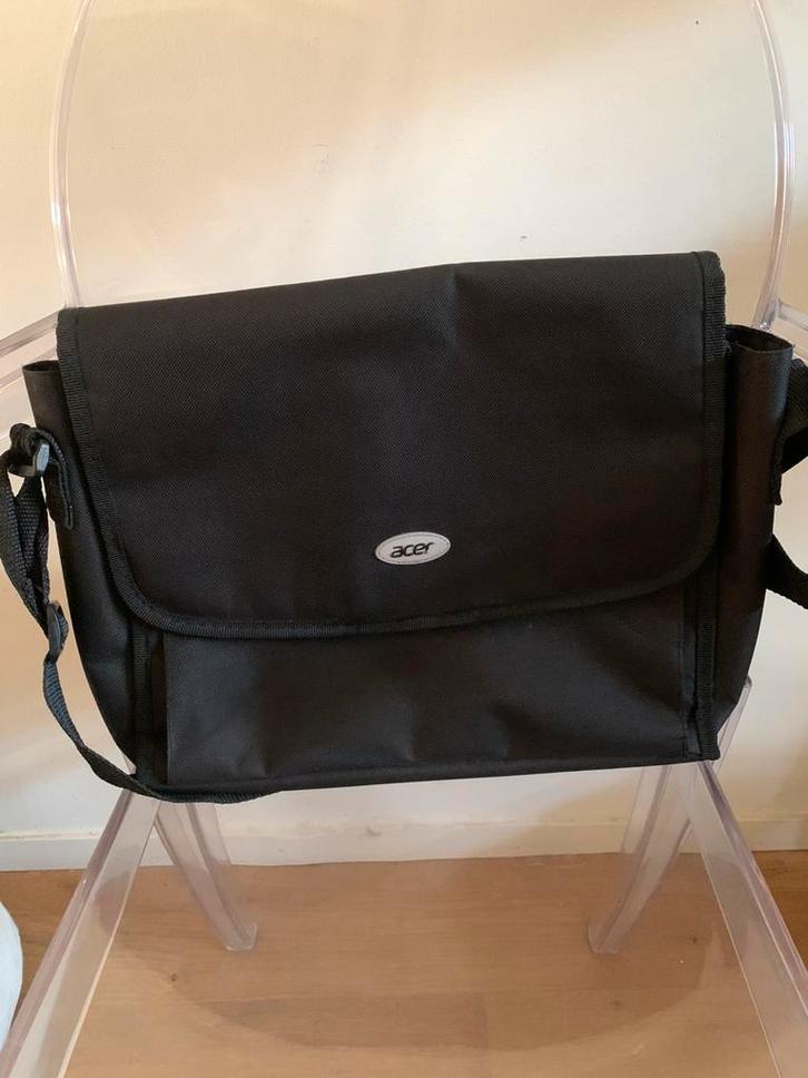 Zwarte Acer laptoptas, Computers en Software, Laptophoezen, Gebruikt, Ophalen of Verzenden