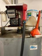 Dubbelwandige brandstoftank met pomp – 1000 L, Ophalen, Gebruikt