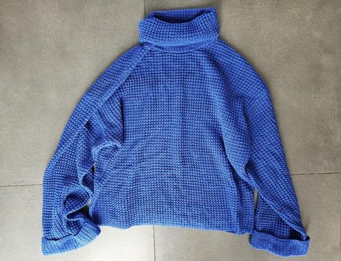 blauwe trui met wijde mouwen, Kleding | Dames, Truien en Vesten, Nieuw, Maat 42/44 (L), Blauw, Ophalen of Verzenden