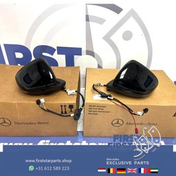 W177 SPIEGEL SET LINKS + RECHTS ZWART Mercedes A Klasse BUIT beschikbaar voor biedingen