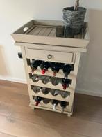 Wijnrek met dienblad, Enlèvement, Comme neuf