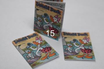 feuilles miniatures Donald Ducks 1-12 dollhouse .no 15