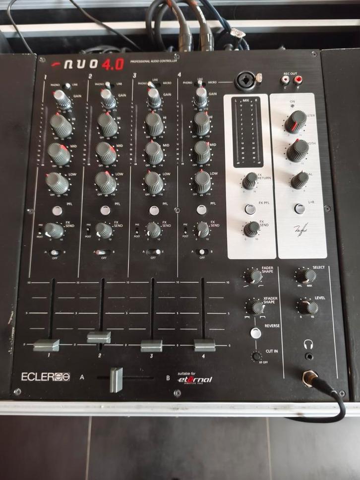 ecler nuo 4.0, Muziek en Instrumenten, Mengpanelen, Zo goed als nieuw, Microfooningang, Ophalen