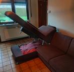 Moderne hoekzetel met opbergruimte – uitstekende staat, Ophalen of Verzenden