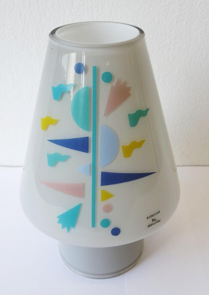 Vintage tafellamp Alessandro Mendini Sidecar Artemide BIBI, Huis en Inrichting, Lampen | Tafellampen, Gebruikt, Ophalen of Verzenden