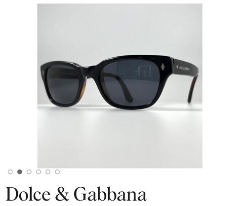 Dolce & Gabbana DG705S Vintage  year 1990, Handtassen en Accessoires, Zonnebrillen en Brillen | Heren, Overige merken, Ophalen of Verzenden
