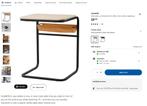 Olserod IKEA minitafel, 25 tot 50 cm, Gebruikt, Rechthoekig, Ophalen